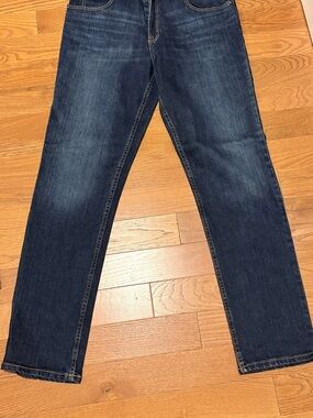 Saddlebred Dark Blue Straight-Leg Jeans